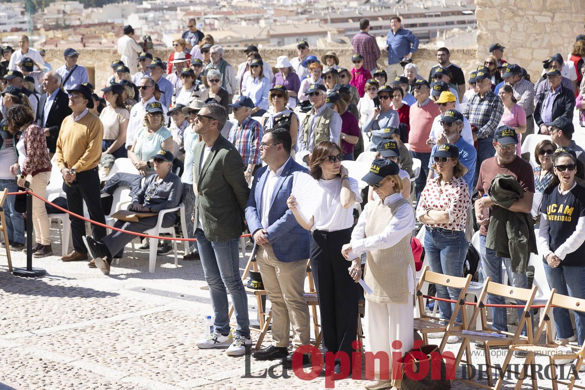 La vicaría de Cartagena, la UCAM, junto a asociaciones y peregrinos de toda España se ponen a los pies de la Vera Cruz