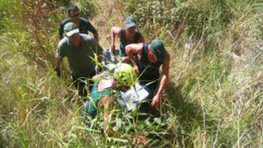 Hallan el cadáver del niño perdido en el Cabriel a 500 metros de donde se hundió