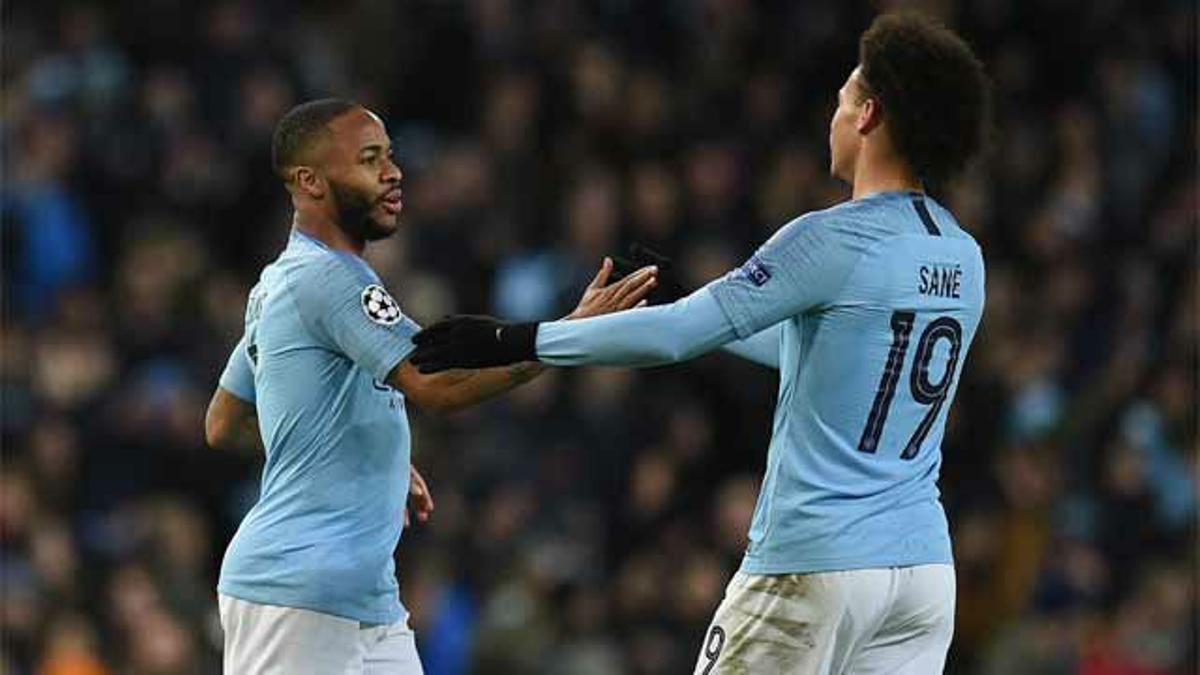 Sterling se sumó a la fiesta goleadora ante el Schalke