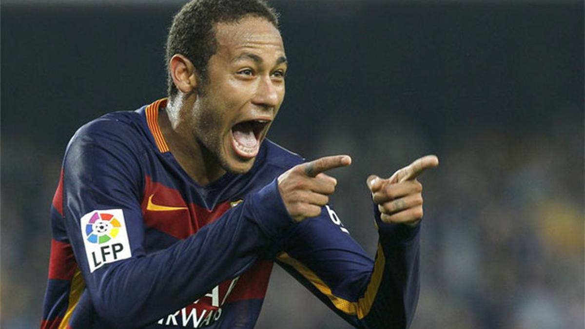 Neymar marcó un golazo