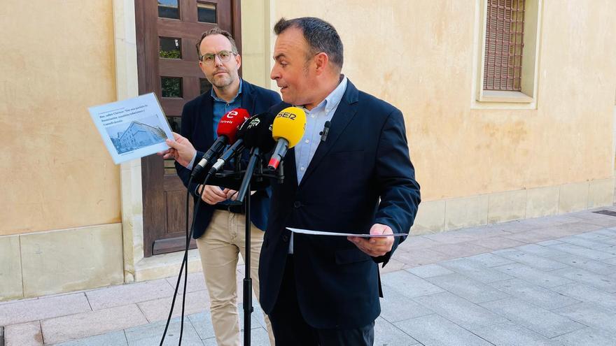 El PSOE reitera que Generalitat no sufragará la reforma de Clarisas en Elche