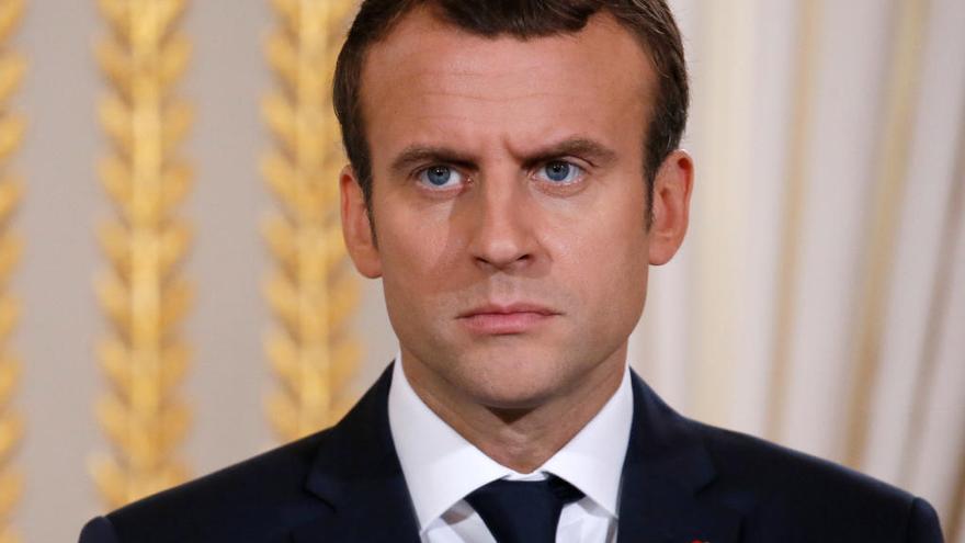 El presidente francés Emmanuel Macron.