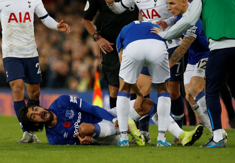 ¡Qué locura! La durísima lesión de André Gomes...