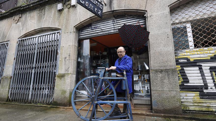 El último afilador de Pontevedra