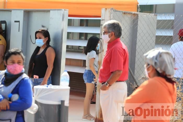 Totana protesta ante su vuelta a la fase 1