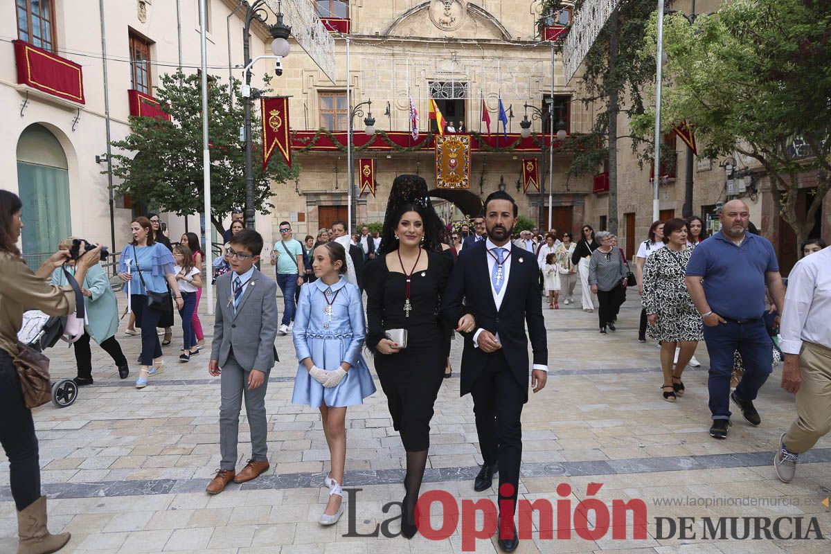 Fiestas de Caravaca: Procesión de regreso a la Basílica