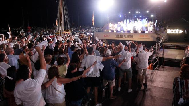 Anulan la Cantada d'Havaneres de Calella de Palafrugell por el incendio de La Bisbal