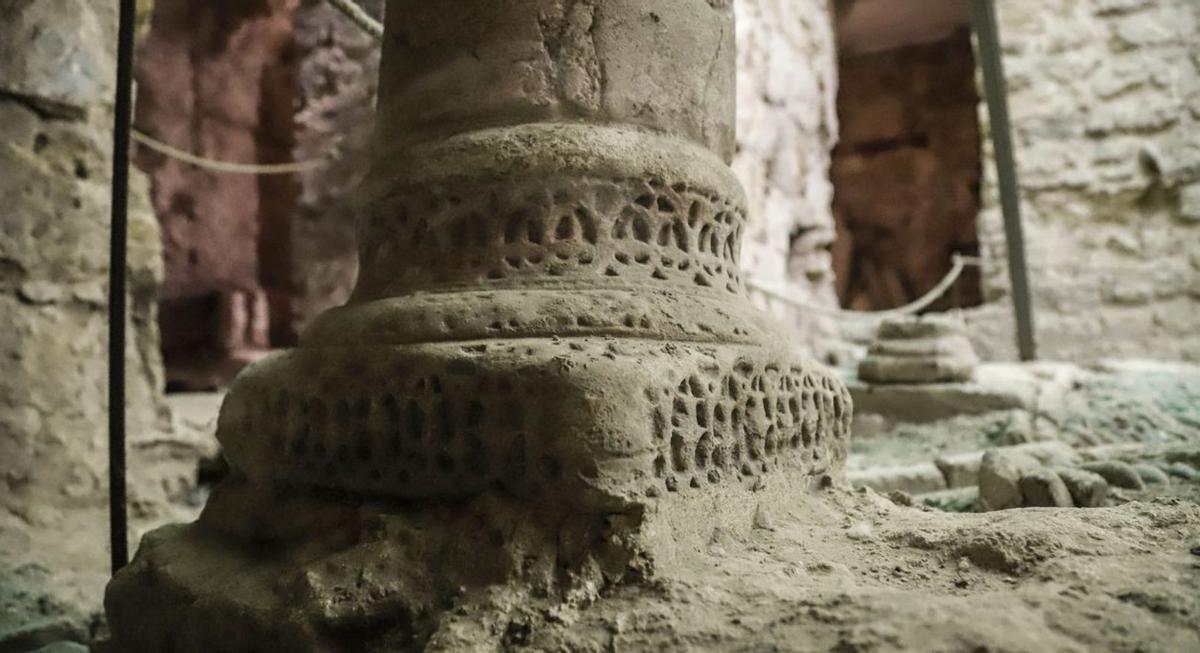 Una pasarela facilitará el acceso de los visitantes a un itinerario a través del que podrán apreciar los detalles