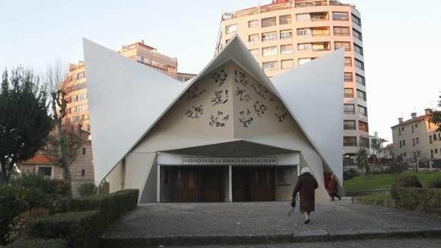 La iglesia de los Picos, en Vigo. // Santos Á./R. Grobas