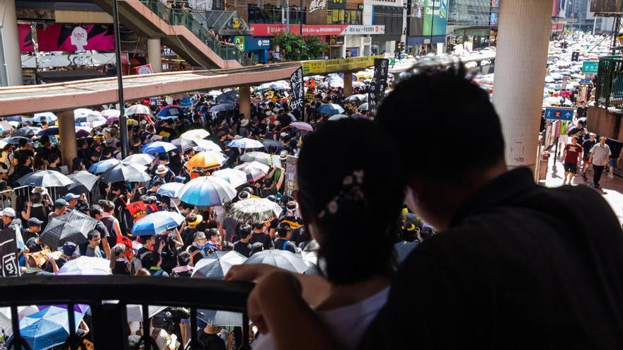 Nueva jornada de protestas en Hong Kong