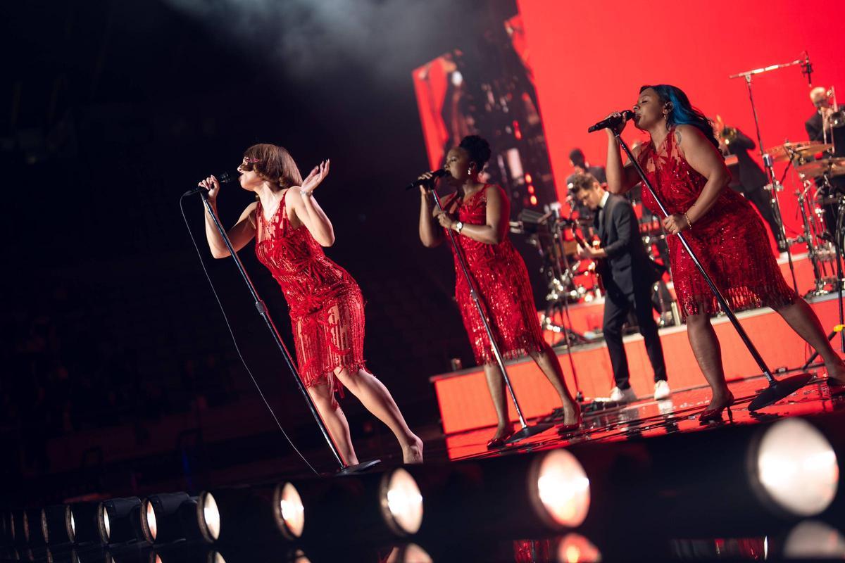 Concierto de Raye en el Palau Sant Jordi.