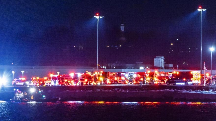 VÍDEO | Moment del xoc de l&#039;accident d&#039;avió amb l&#039;helicòpter a Washington