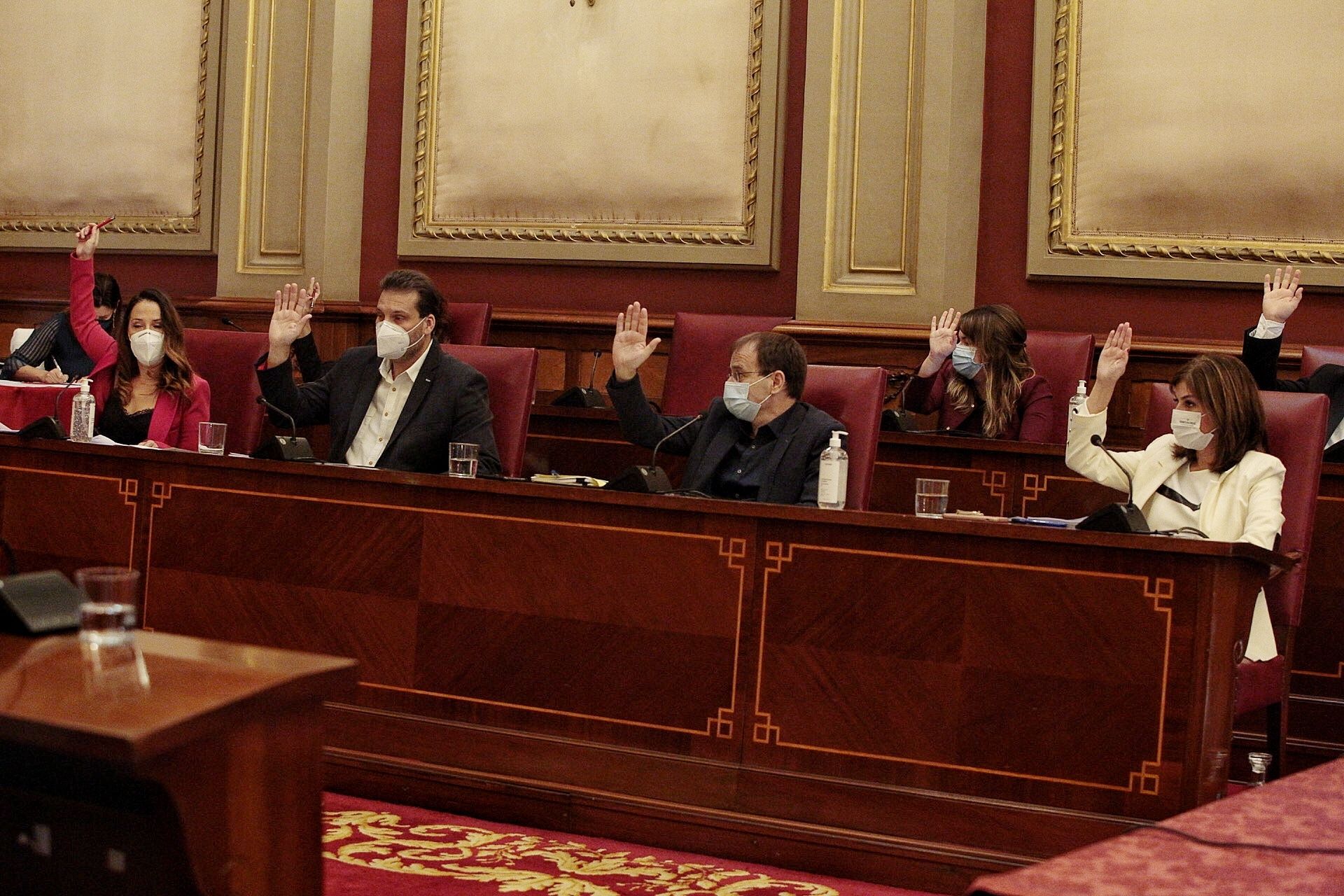 Pleno de presupuestos del Ayuntamiento de Santa Cruz