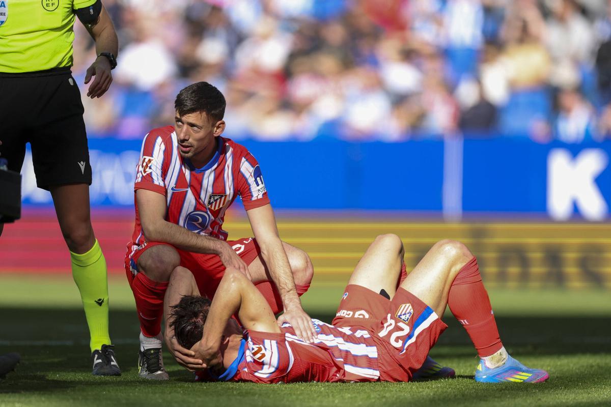 El Espanyol y el Atlético jugaron este sábado en Cornellà.