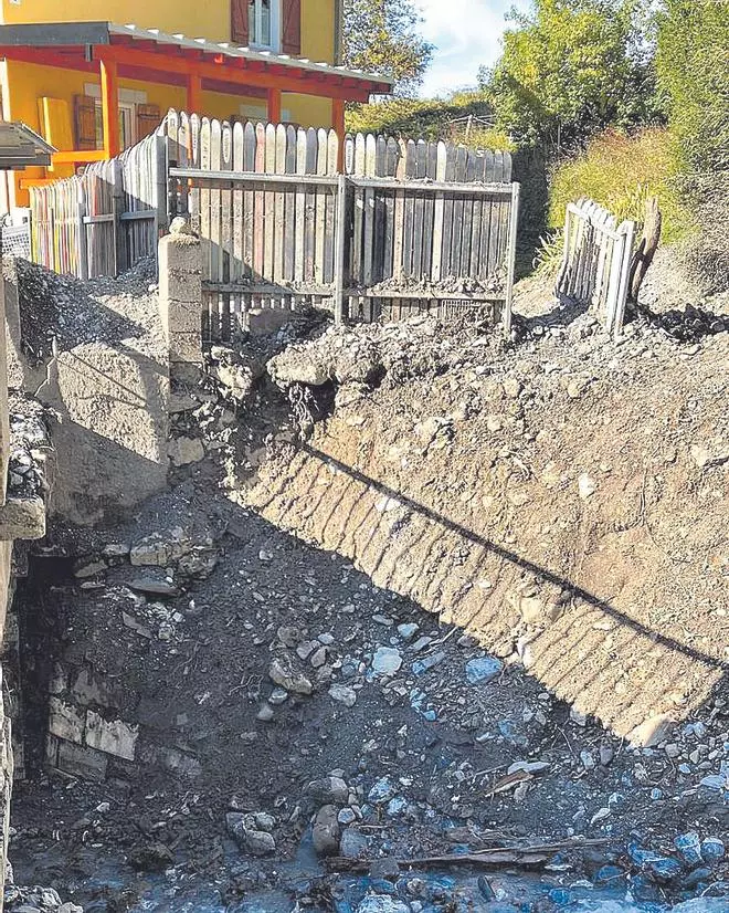 El dueño de una casa rural en el Somport: «Si dura todo el invierno, me dejan vendido»