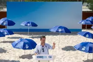 El PP mantiene la campaña 'Verano azul' y lanza un vídeo con un actor de la serie