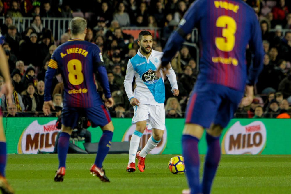 El Dépor sale goleado del Camp Nou