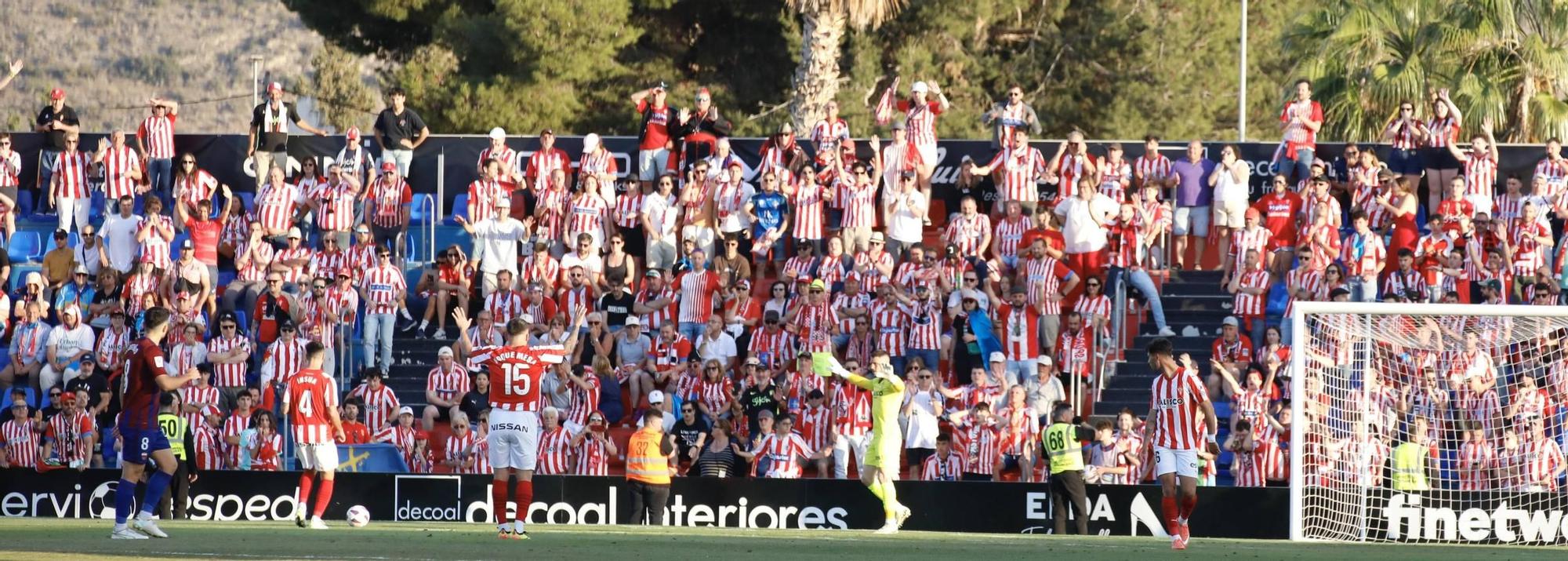 EN IMÁGENES: Así fue el partido entre el Eldense y el Sporting