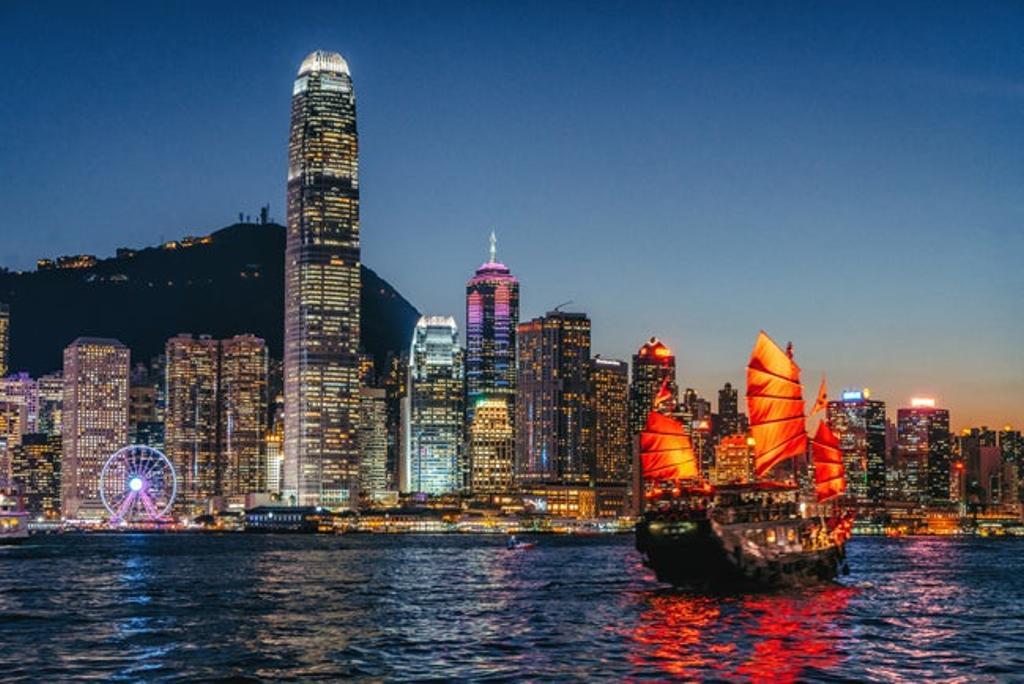Hong Kong de noche