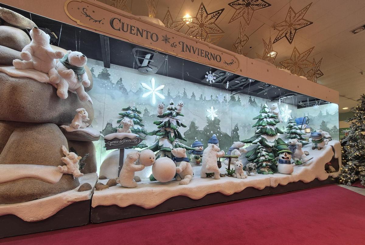 El Corte Inglés de Oviedo inaugura la Navidad con ‘Cuento de Invierno’, un cuento musical de Cortylandia