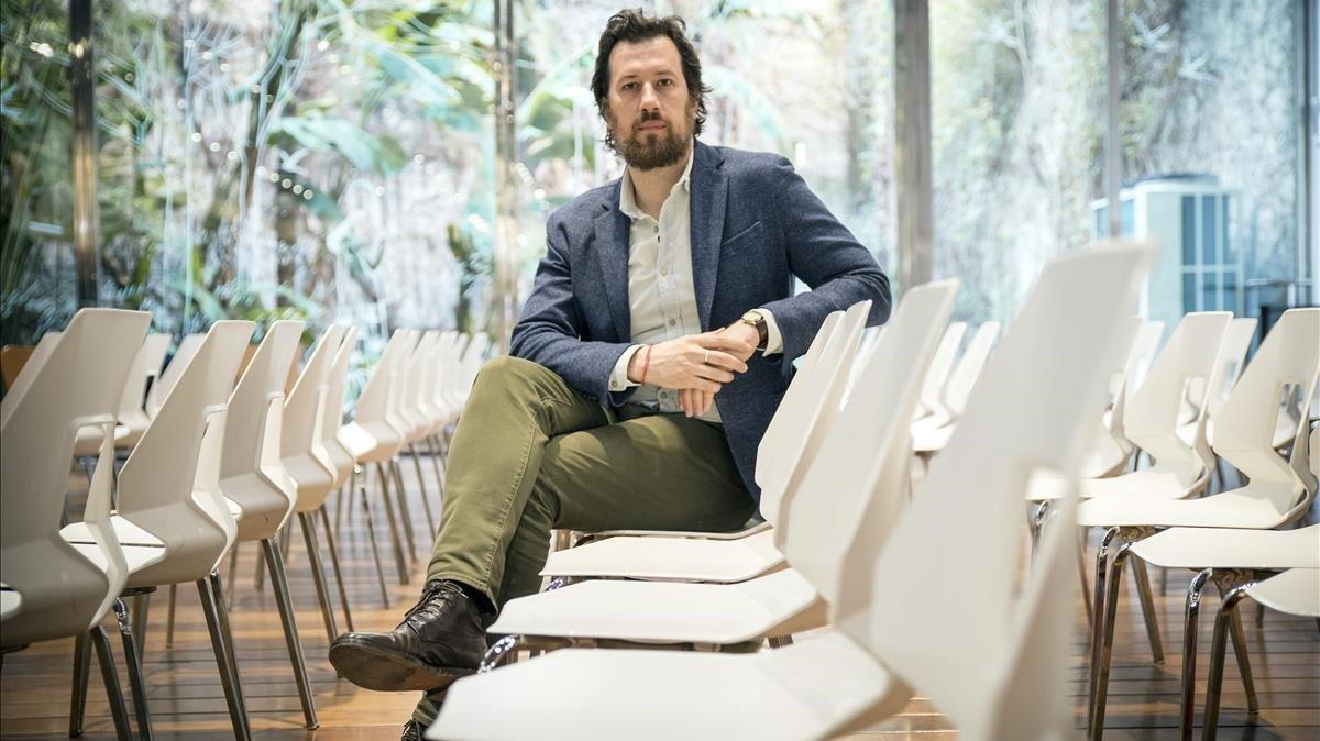 El escritor italiano Marco Missiroli, en su última visita en Barcelona. El escritor italiano Marco Missiroli, en su última visita en Barcelona.