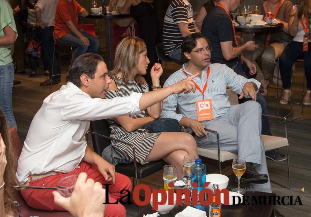 Noche electoral en Ciudadanos