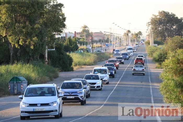 Concentración por el Mar Menor en Los Alcázares