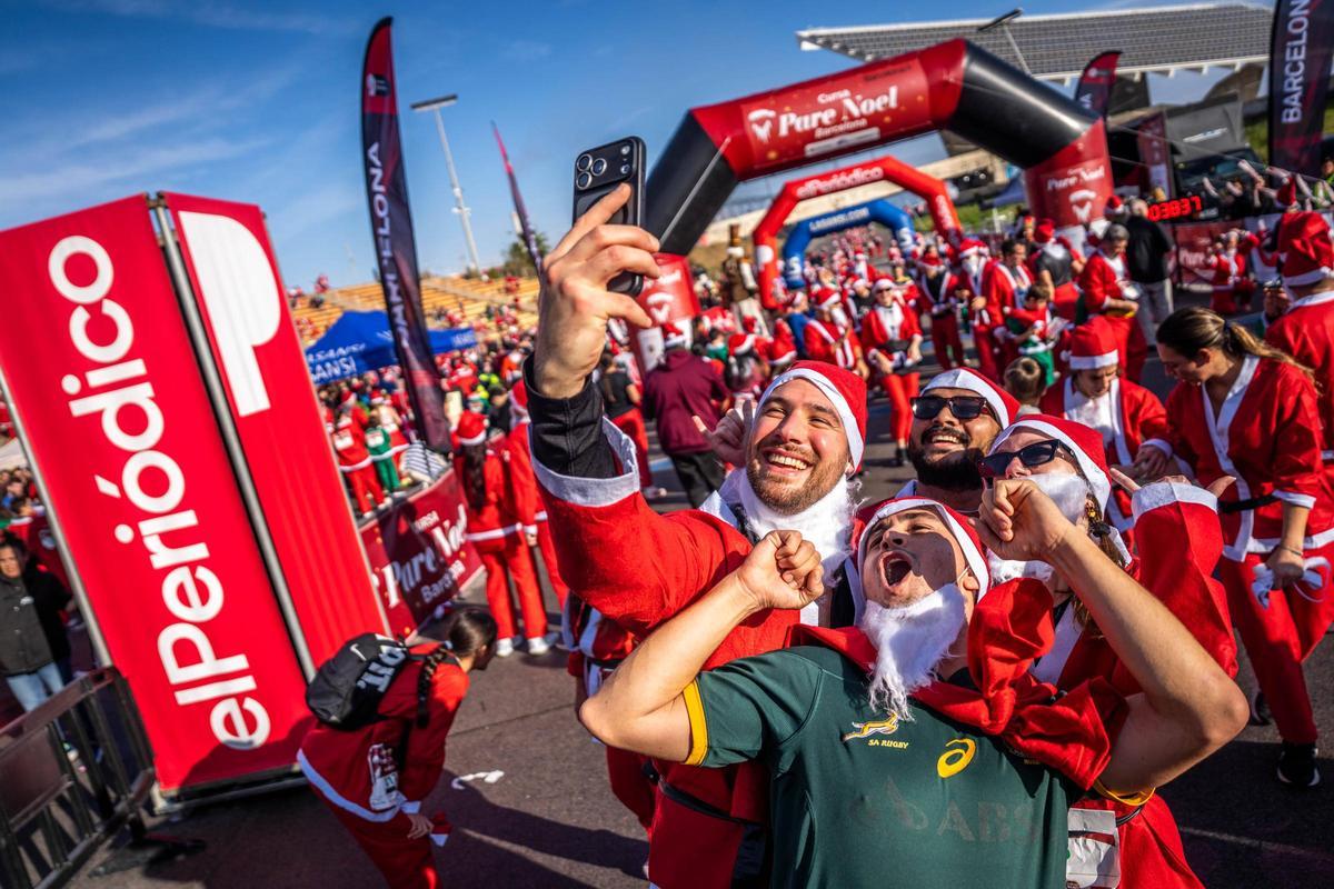 Cursa de Papa Noel 2025.