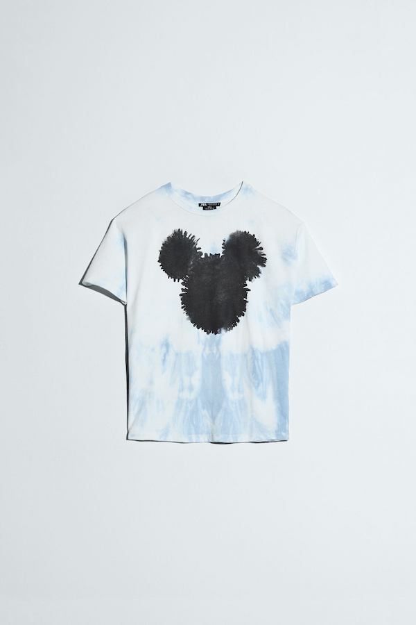 La camiseta de Mickey tie-dye