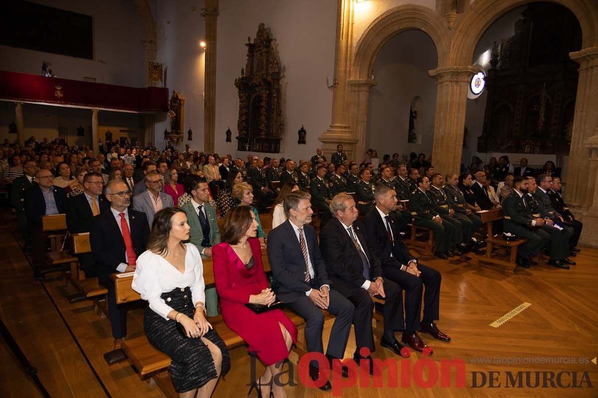 Celebración de la patrona de la Guardia Civil en Caravaca