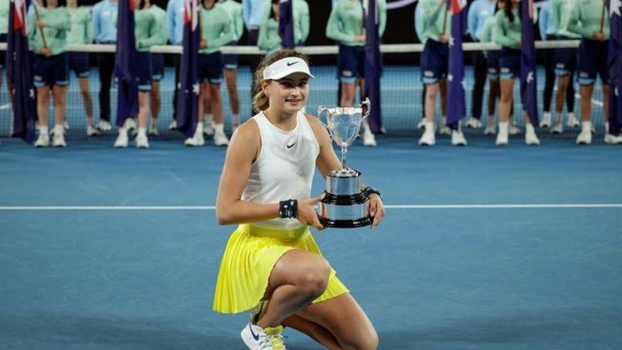 La andorrana Victoria Jiménez, campeona del Abierto de Australia junior