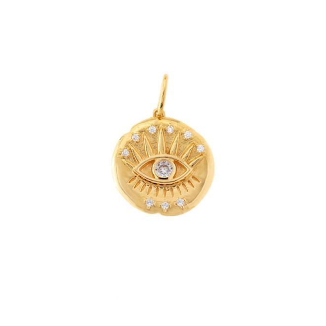 Pendentif Agatha Paris – Joli Modèle Bleu – Occasion En Bon état – Bijou Féminin