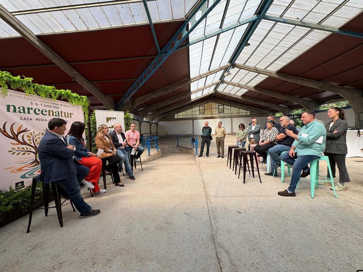 Un momento de la presentación de Narcenatur este miércoles en el recinto ferial de la Imera.