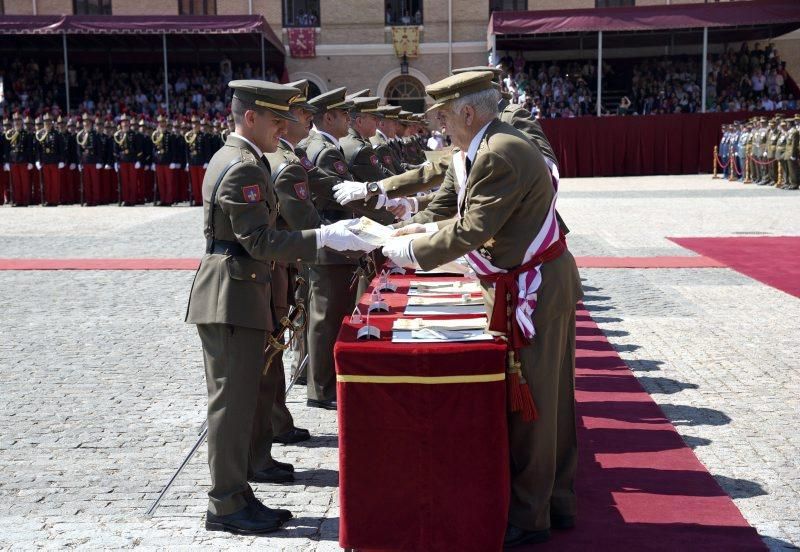 Visita de Felipe VI a la Academia General Militar de Zaragoza