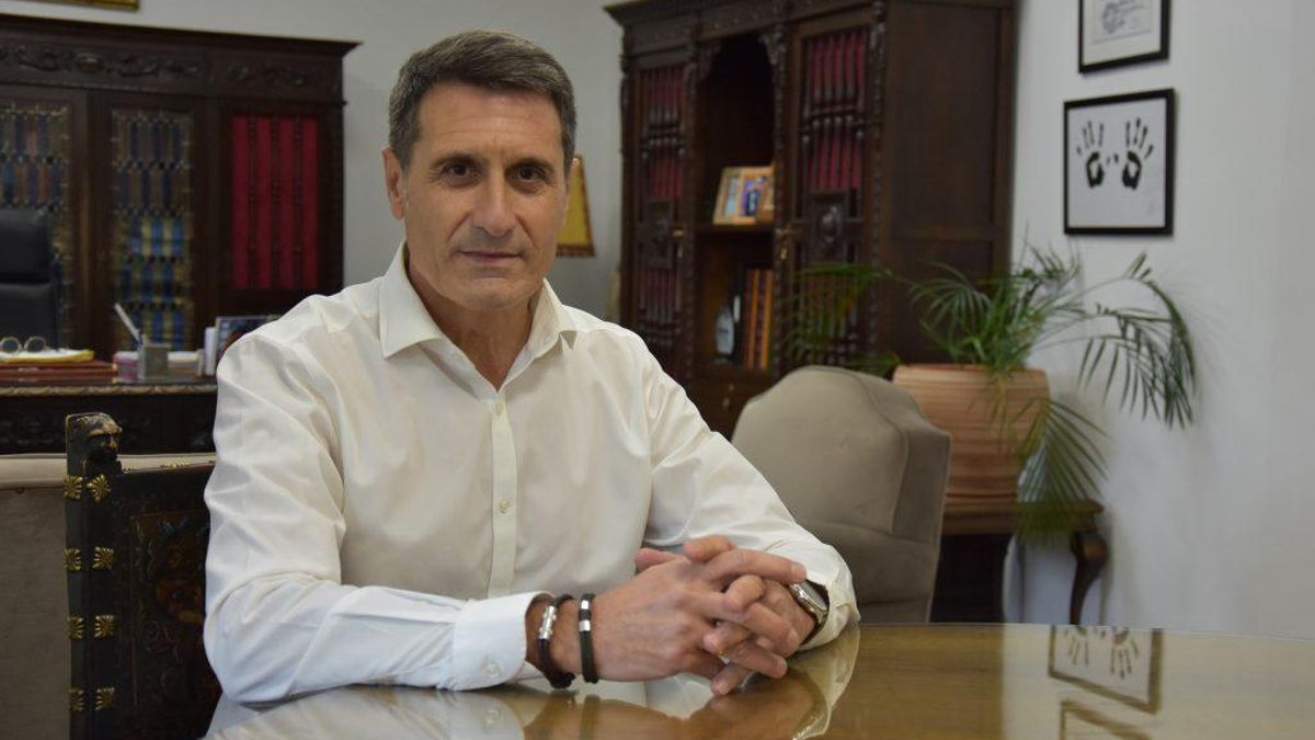 El alcalde de Baza, Pedro Fernández, en una imagen de archivo.