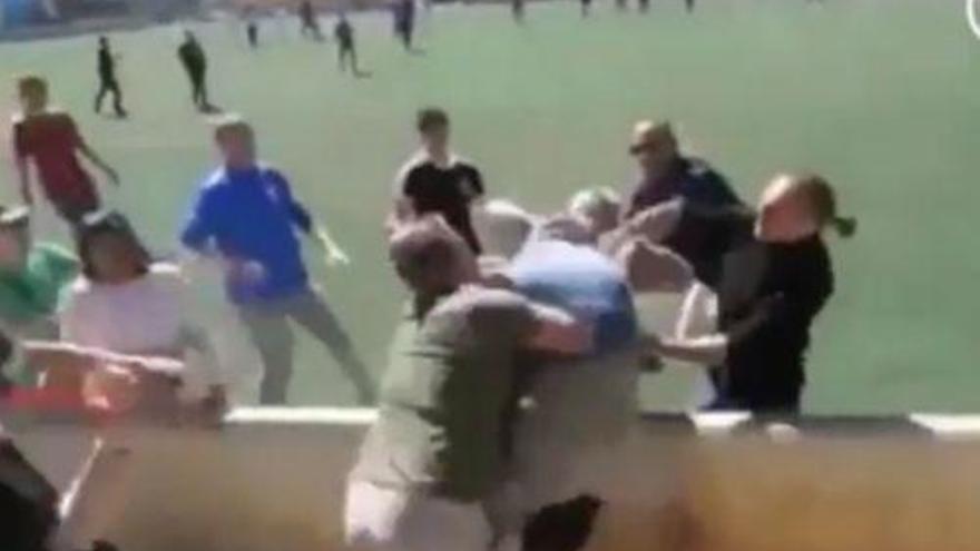 Indignación por una pelea de padres en un partido de infantiles en Mallorca