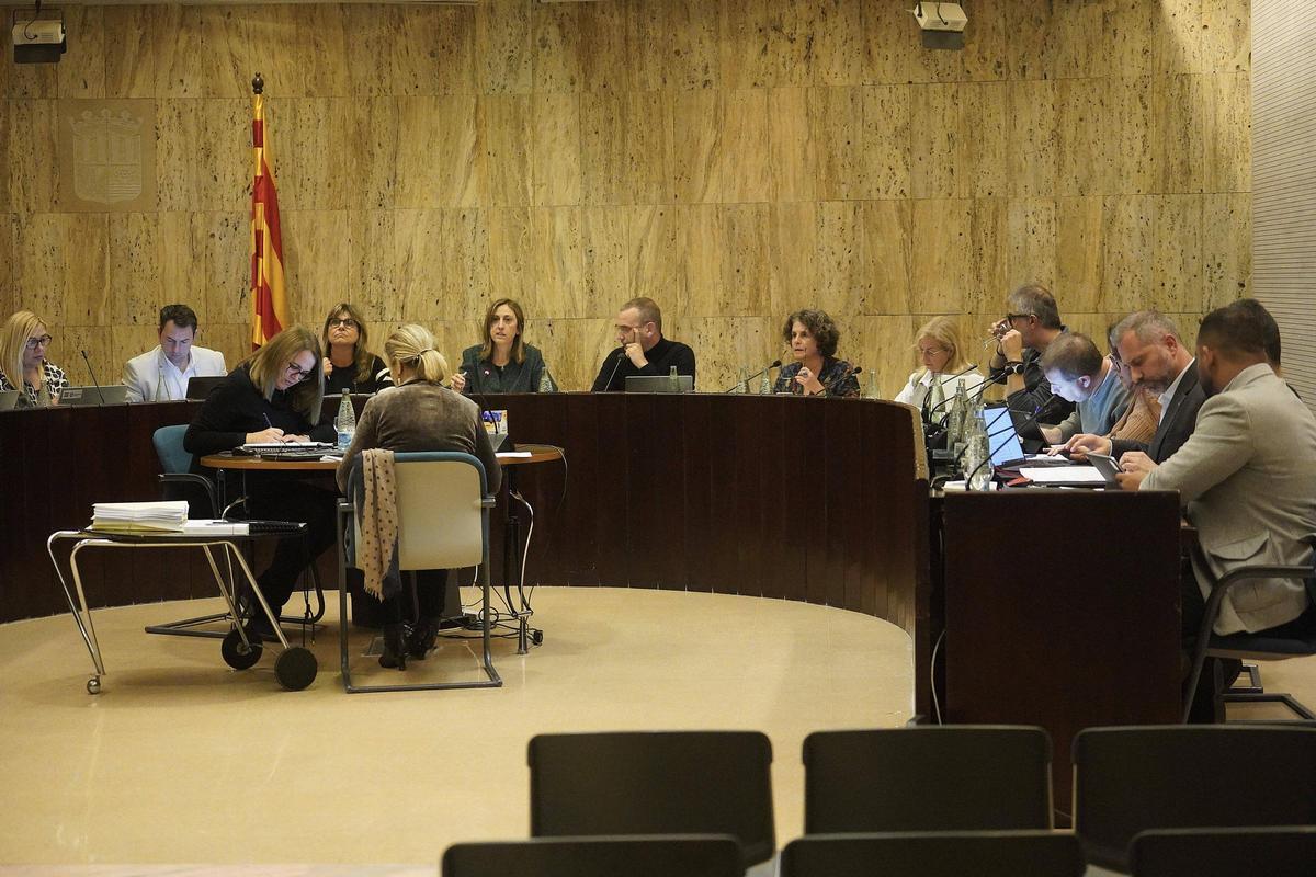 El ple municipal del mes de desembre.