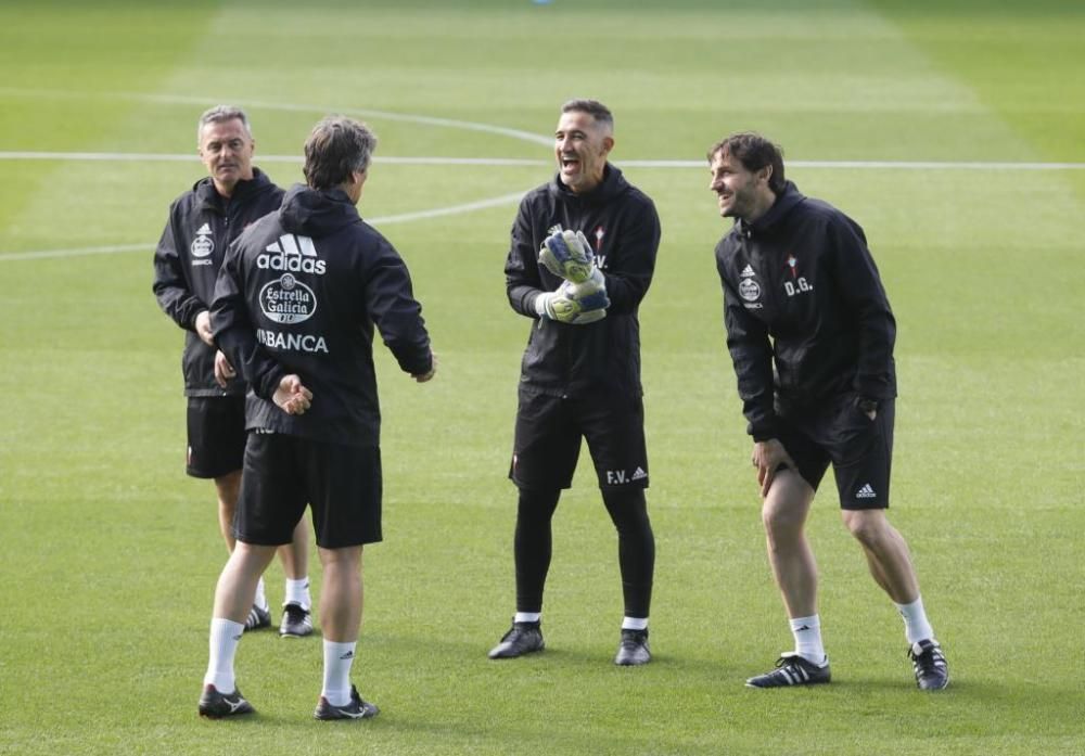 El Celta prepara en A Madroa el último encuentro de la temporada