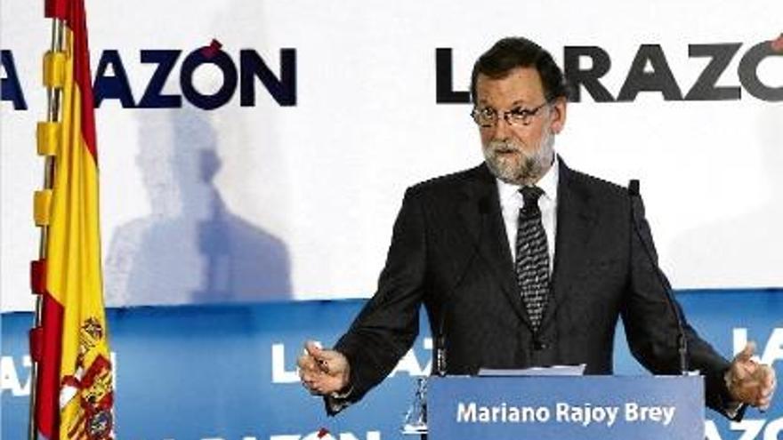 Rajoy va assegurar que el pacte entre el PSOE i C&#039;s només vol excloure el PP.