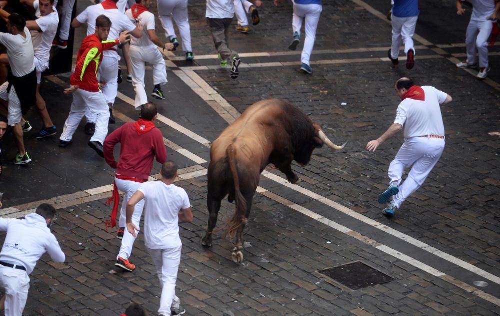 Tercer encierro de Sanfermines 2017