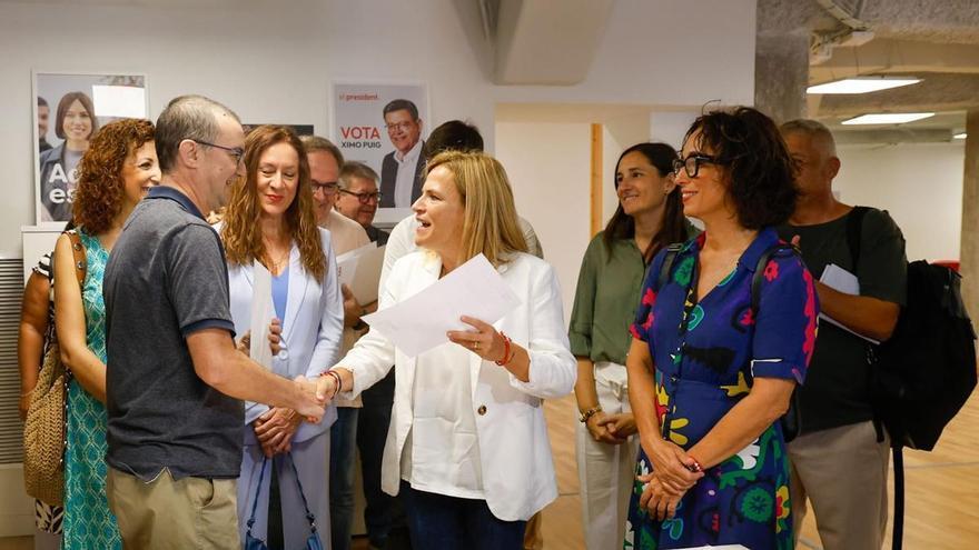 Pilar bernabé presenta su candidatura a la alcaldía de València