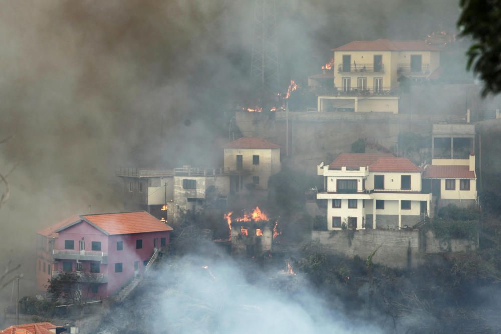 Grave incendio en Madeira