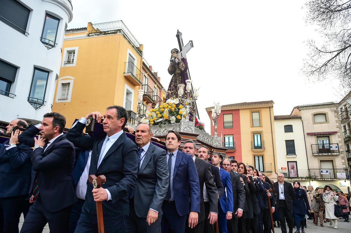 Salida Extraordinaria de Nuestro Padre Jesús Nazareno de Plasencia en su 95 aniversario