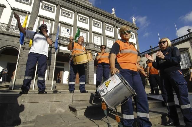 CONCENTRACION MANIFESTACION TRABAJADORES ZONAS ...