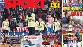 Estas son las portadas de la prensa deportiva de hoy