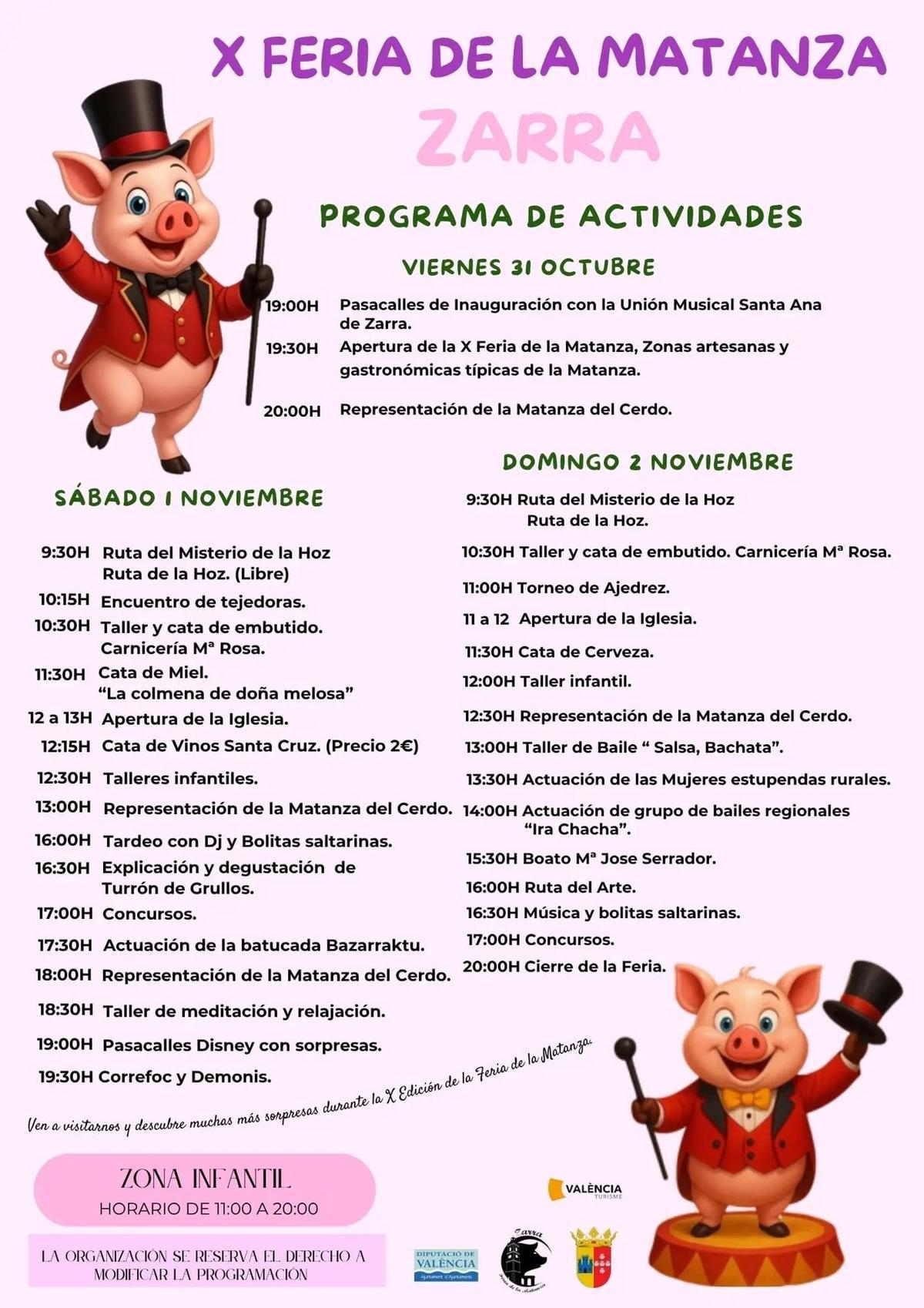 Cartel de la Feria de la Matanza