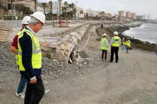 La nueva escollera de la Avenida ampliará hasta tres metros el ancho del paseo