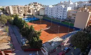 El Ayuntamiento de Ibiza desconoce dónde reubicar las pistas de tenis que desaparecerán con el futuro Mercat Nou