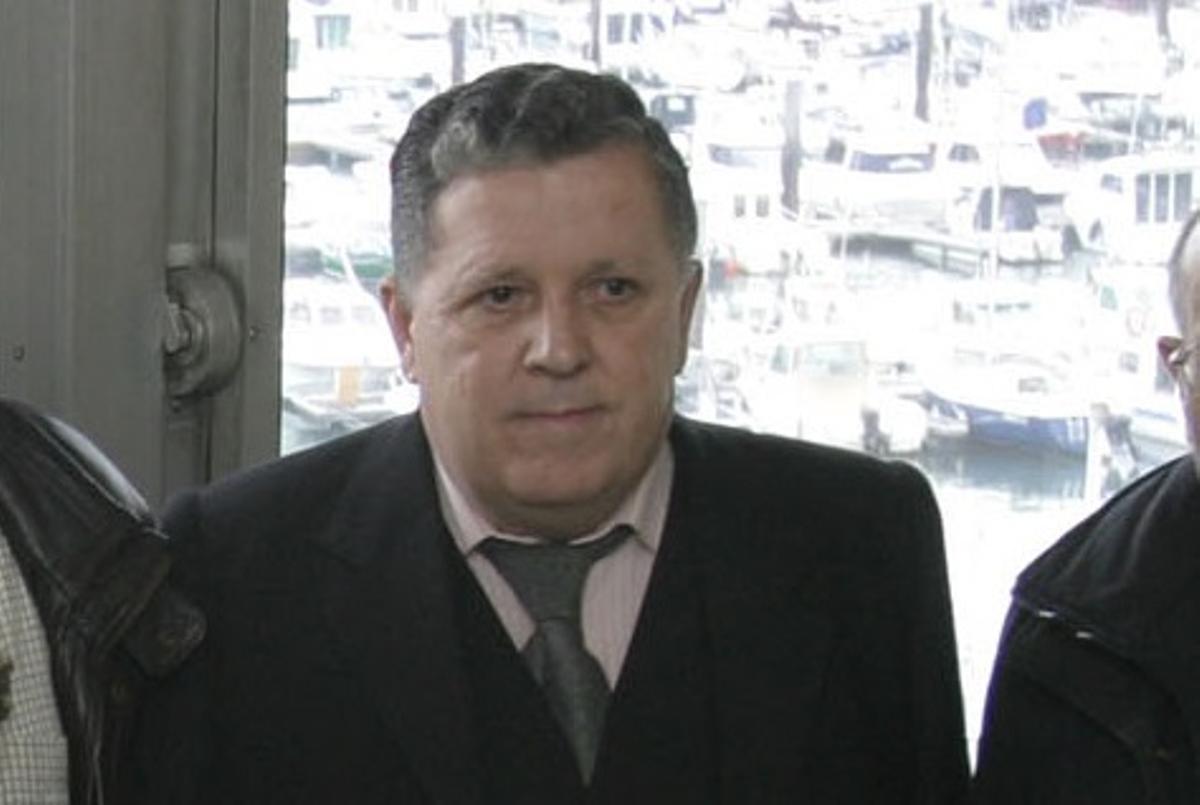 José Manuel Moreno Fernández, el día del homenaje del Grupo Costa Verde.