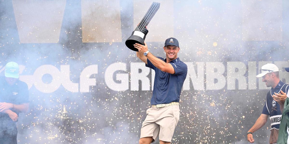 DeChambeau sumaba su primera victoria en el LIV Golf y lo hizo con record incluído